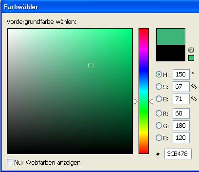 HSB-Farbwähler
